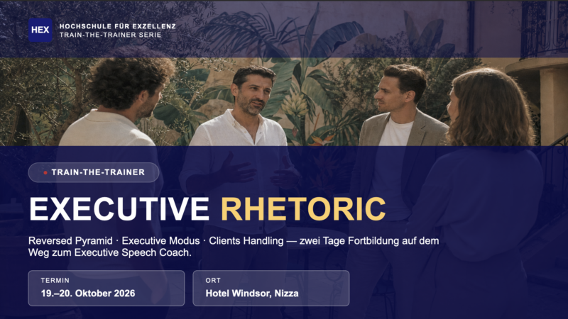 Executive Rhetoric Nizza